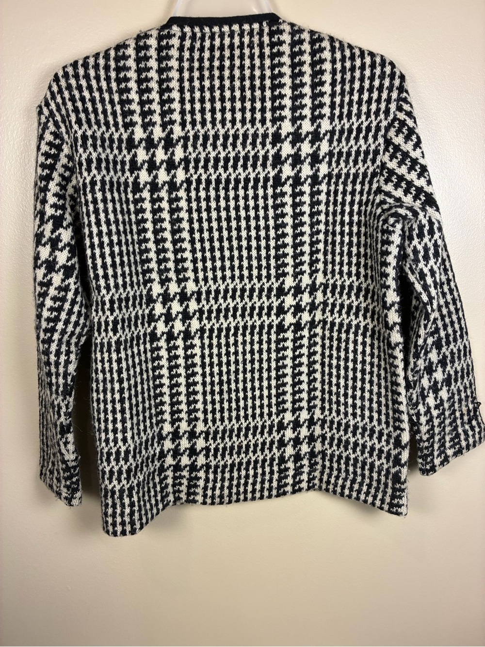 VTG Original Iceland Sweden 100% Scandinavian Lambs Wool Cardigan Sweater - Picture 8 of 16
